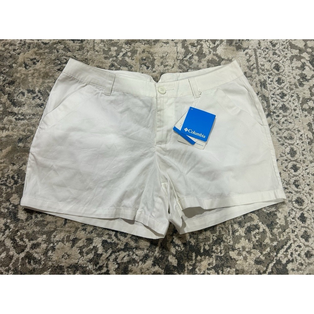 NWT Columbia Women's White Shorts Size 10 - 4L
